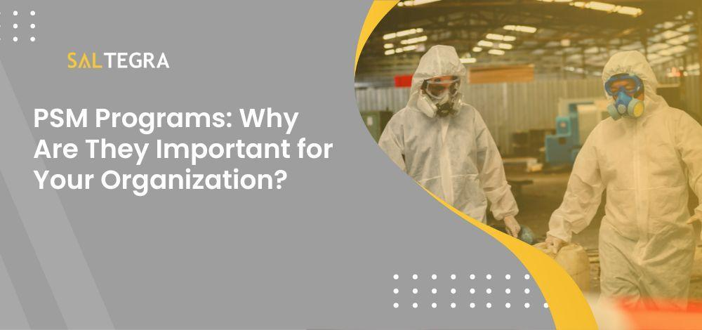 PSM Programs: Why Are They Important for Your Organization?